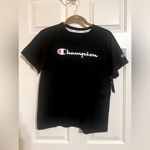 NWT Champion Black Short Sleeve T-Shirt | Women’s Medium